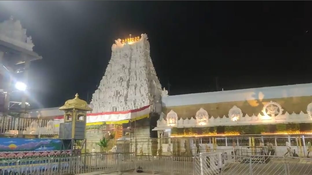 Spiritual architecture near Tirumala